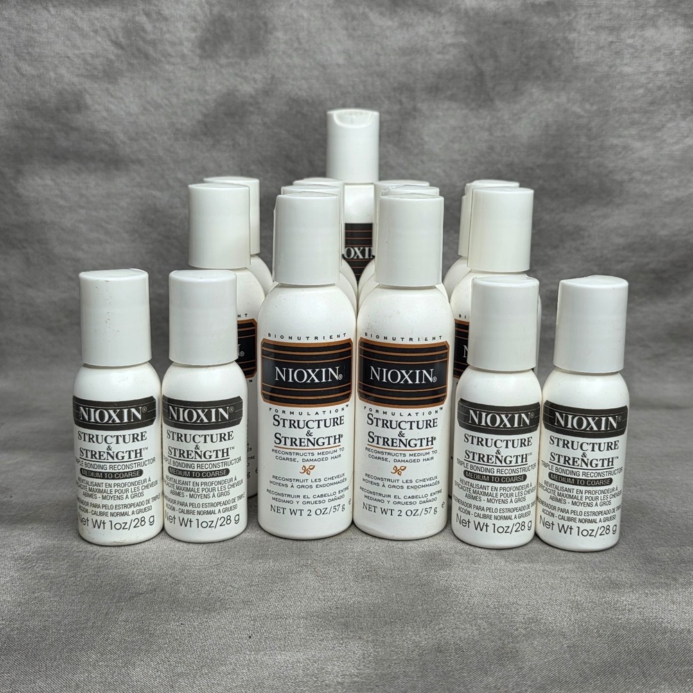 (X15) Nioxin Structure & Strength Triple Bonding Reconstructor - Various Volumes